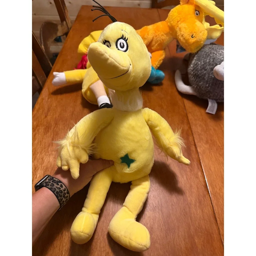 Kohls Cares Plush Lot 5 Dr Seuss Madeline Frederick Mouse Three Little Dinosaurs